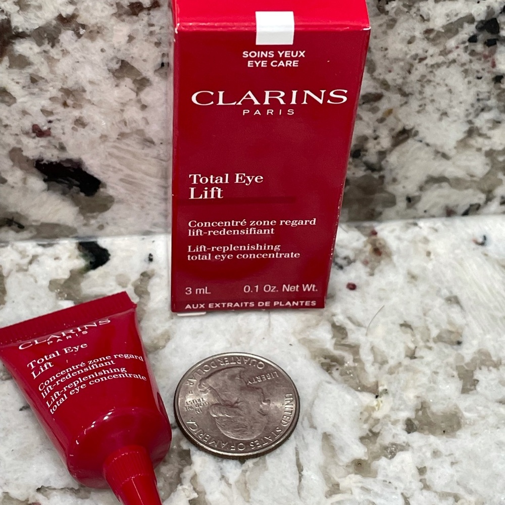 🍄6/$26 Clarins total eye lift mini NWT